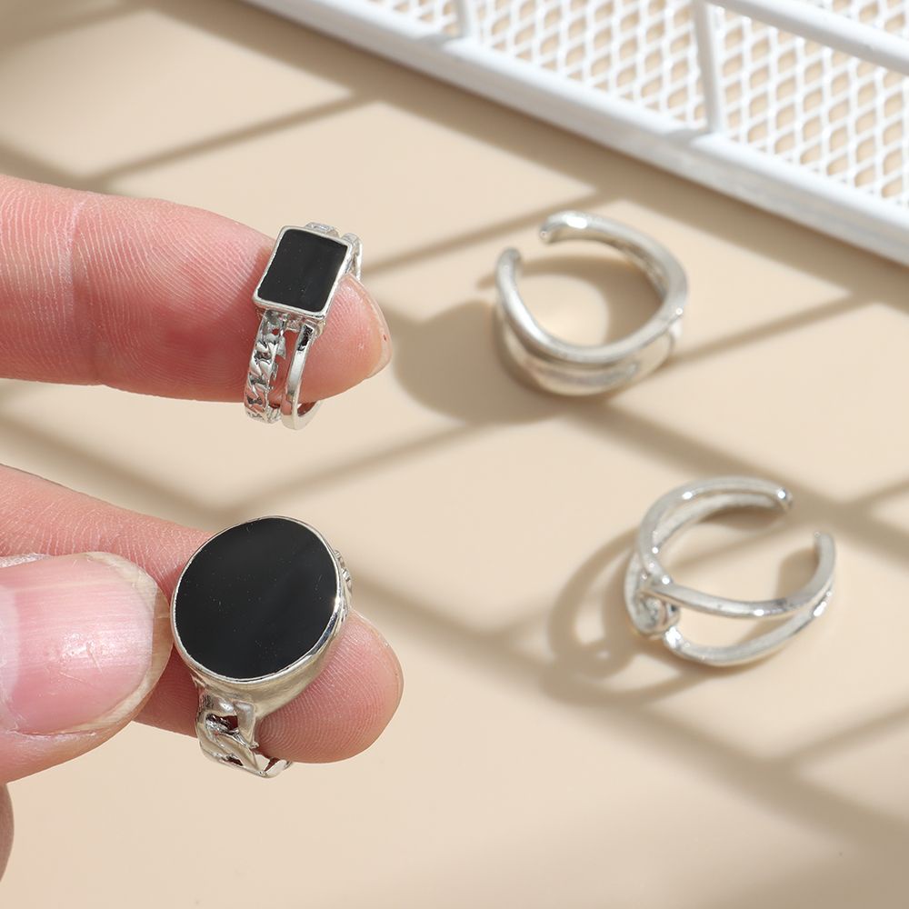 Set nhẫn phong cách vintage Hàn Quốc thời trang cá tính