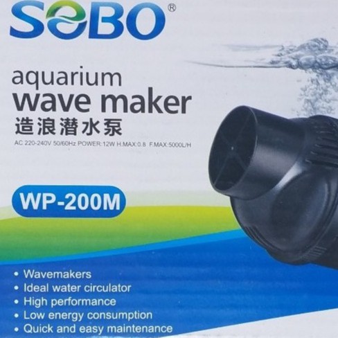 Máy Thổi Luồng Bể Cá Cảnh SOBO WP-100M WP-200M WP-300M WP-400M WP-800M - Tạo Sóng Dòng Chảy Tăng Oxi Cho Hồ Cá