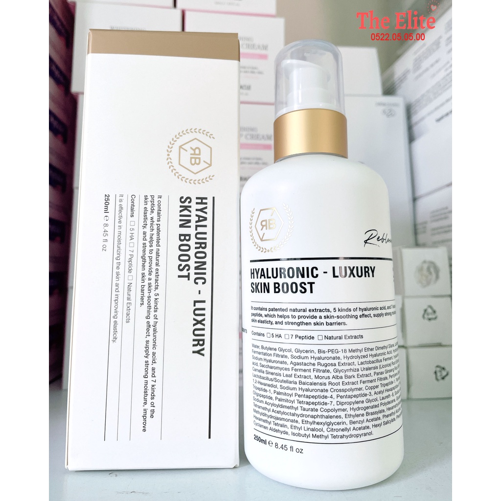 Tinh chất huyết thanh BL HYALURONIC LUXURY SKIN BOOST 250ML