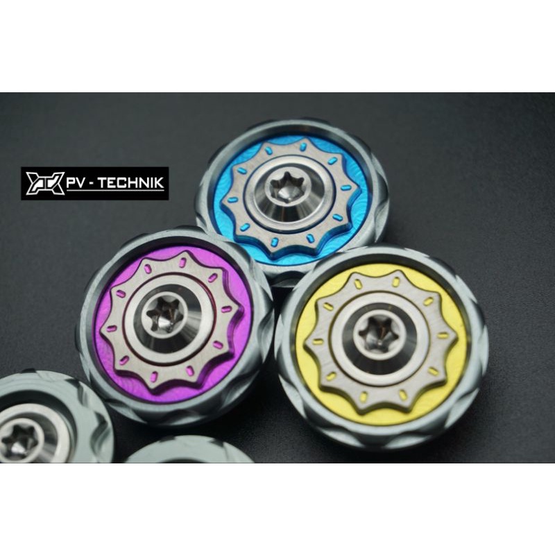 COMBO 3 ỐC TRANG TRÍ LỐC MÁY RAIDER / FX ...MỘT SỐ XE SUZUKI DÙNG CHUNG.