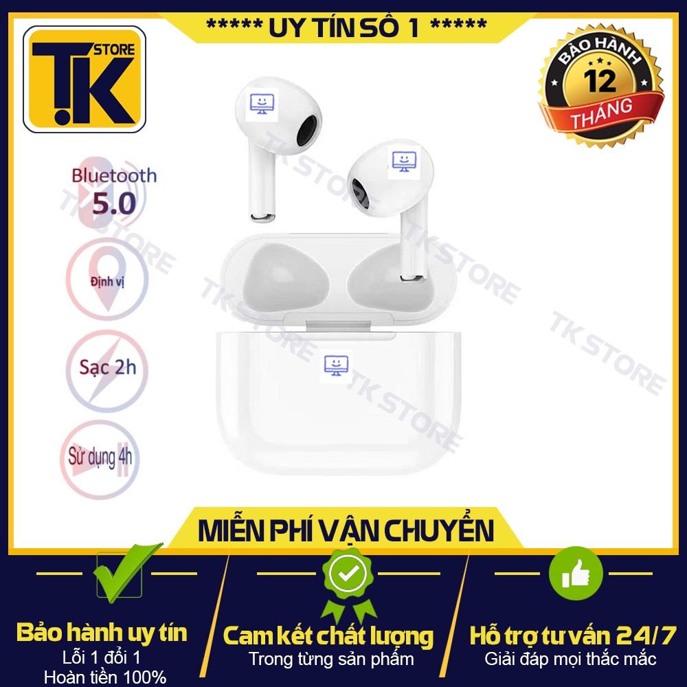 Tai Nghe Không Dây Bluetooth Hoco DEW10 Pro TWS True Wireless, kết nối 10m, Kiểu Dáng AIRPODS 3 - BẢO HÀNH CHÍNH HÃNG