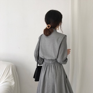 [Order] Set vest liền váy công sở