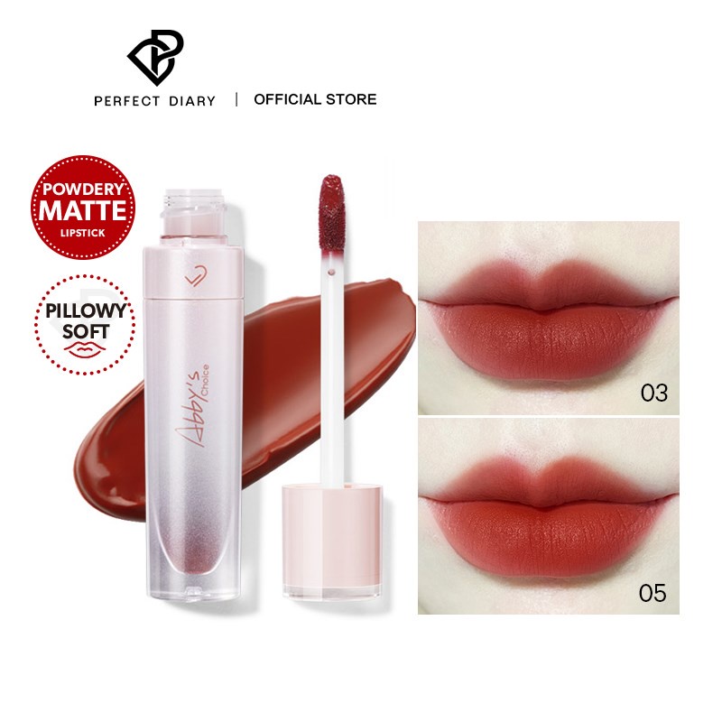 Son Kem Perfect Diary Thiết Kế Vỏ Màu Hoa Anh Đào Mềm Mịn 11 Màu Tuỳ Chọn 4.6g | BigBuy360 - bigbuy360.vn