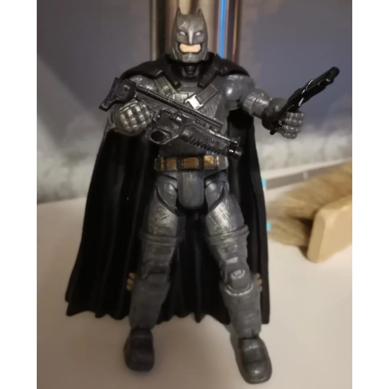 Mô Hình Đồ Chơi Nhân Vật BATMAN v Superman: Dawn of Justice Armor Heavy Armor Có Thể Di Chuyển