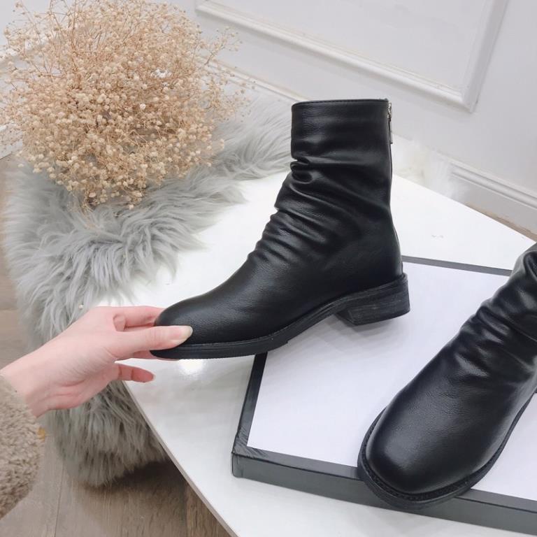 Boot Guidi 3 Màu Trắng Đen Kem 35 - 39