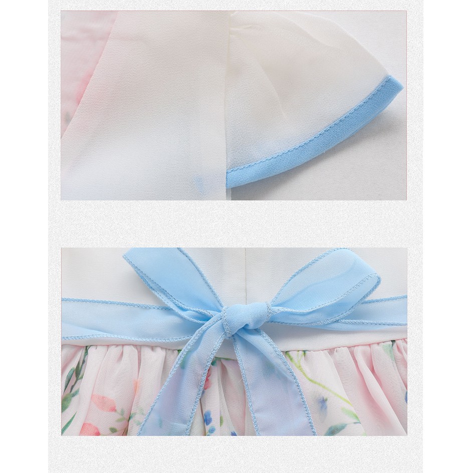 Váy cho bé gái dễ thương phong cách Hàn Quốc