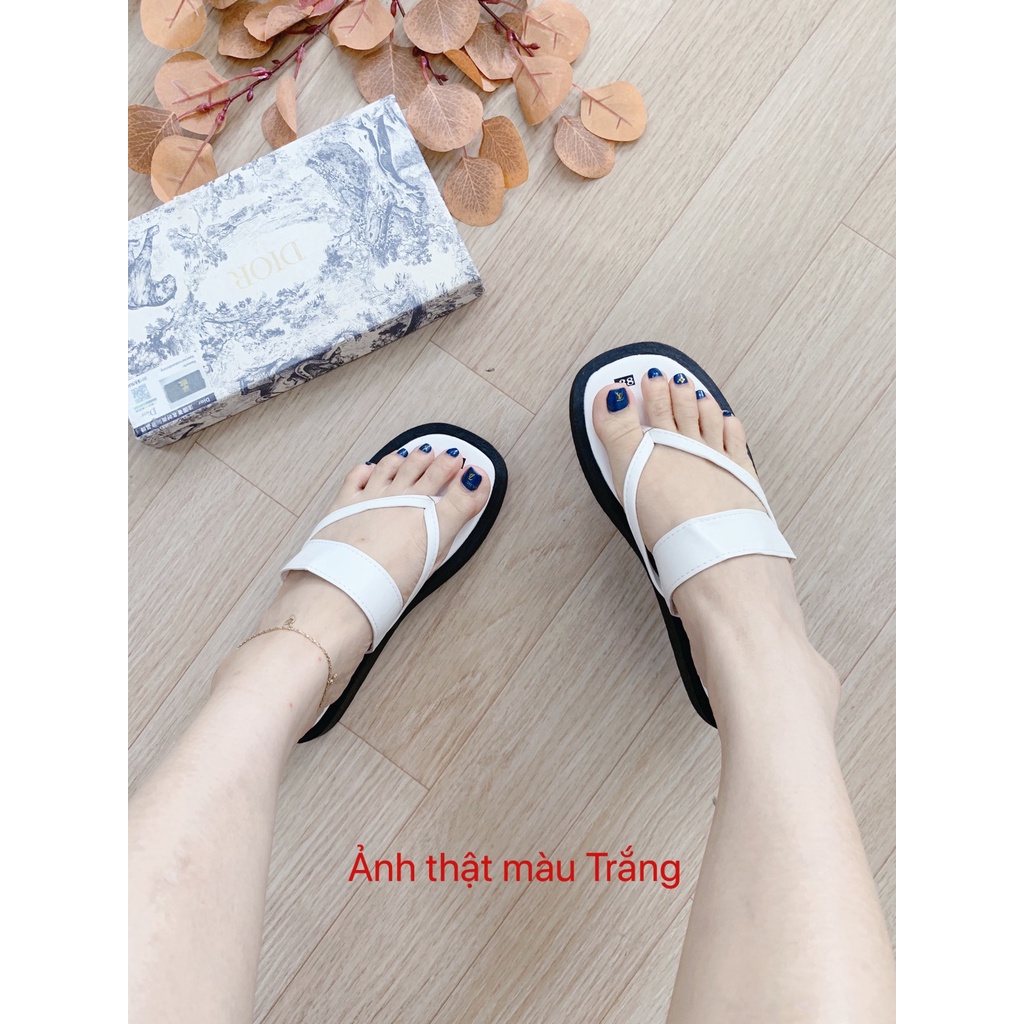 (S85) Dép xỏ ngón nữ quai ngang đế 2 phân siêu nhẹ (Mã XN.241)