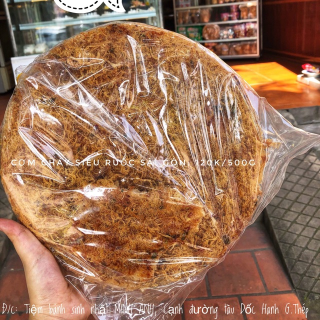 Cơm cháy chà bông Siêu ruốc ( gói 500g)