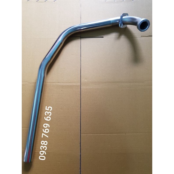 cổ pô GD110 GN125 cổ inox thay thế cổ zin.