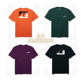 [Kèm Video Thật]áo thun nam  AMERICAN EAGLE  logo góc ngực trái phân phối bởi AC Fashion