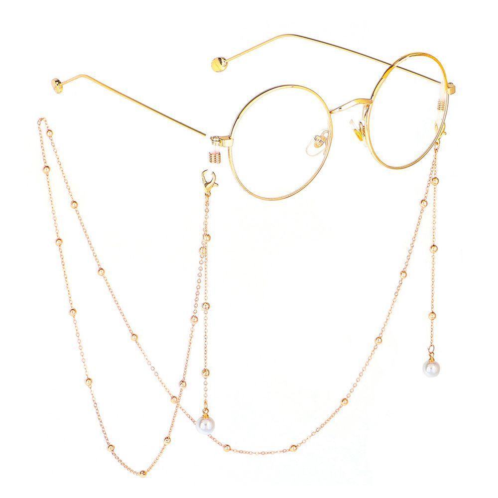 Dây Xích Kim Loại Đeo Mắt Kính Đọc Sách Cho Nam Nữ