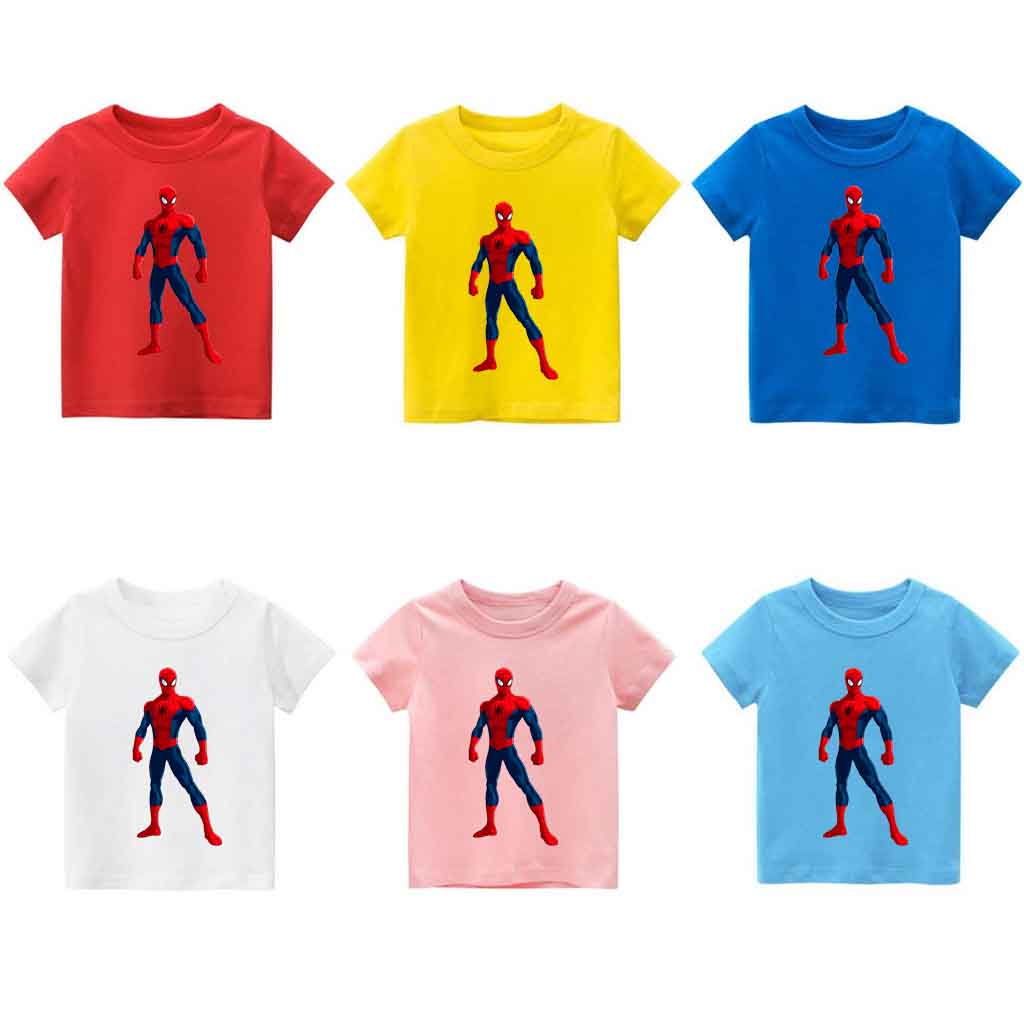 Áo THun in Siêu nhân Nhện supermen cực đẹp, giá tốt tận  xưởng