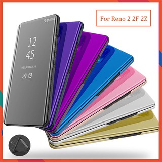Bao nắp tráng gương thông minh cho điện thoại OPPO Reno 2 2F 2Z