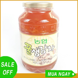 [MẬT ONG GỪNG] Mật Ong Gừng Hàn Quốc 1kg - Loại Thượng Hạng.