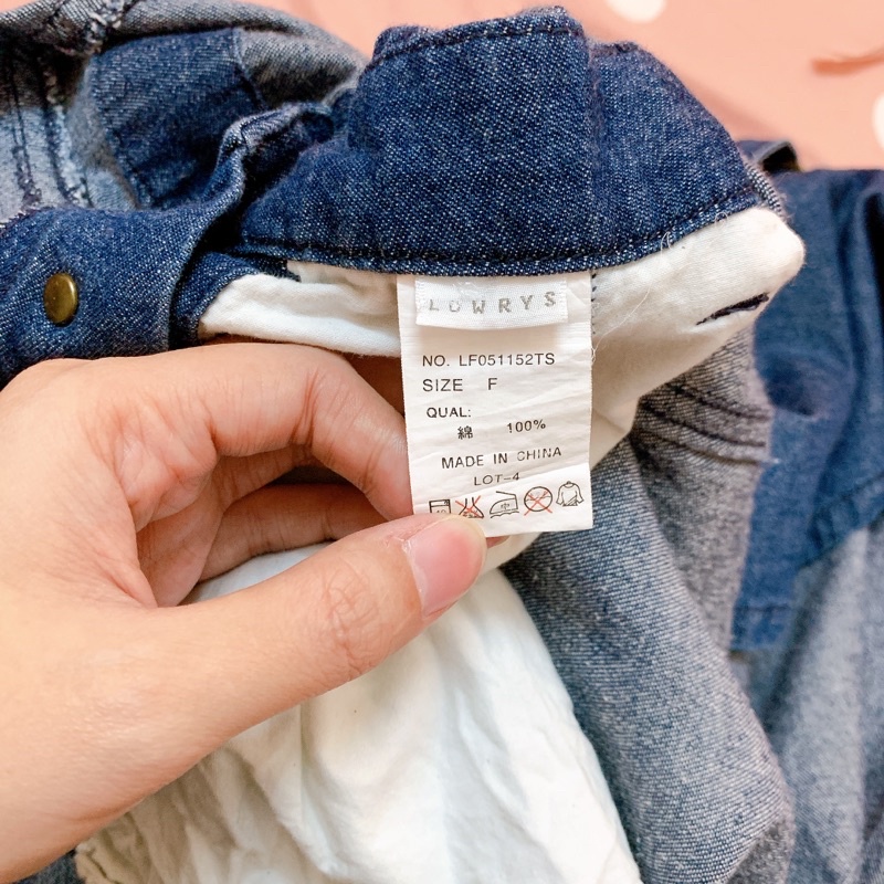 Đầm yếm Nhật Lowrys Farm dáng dài vintage