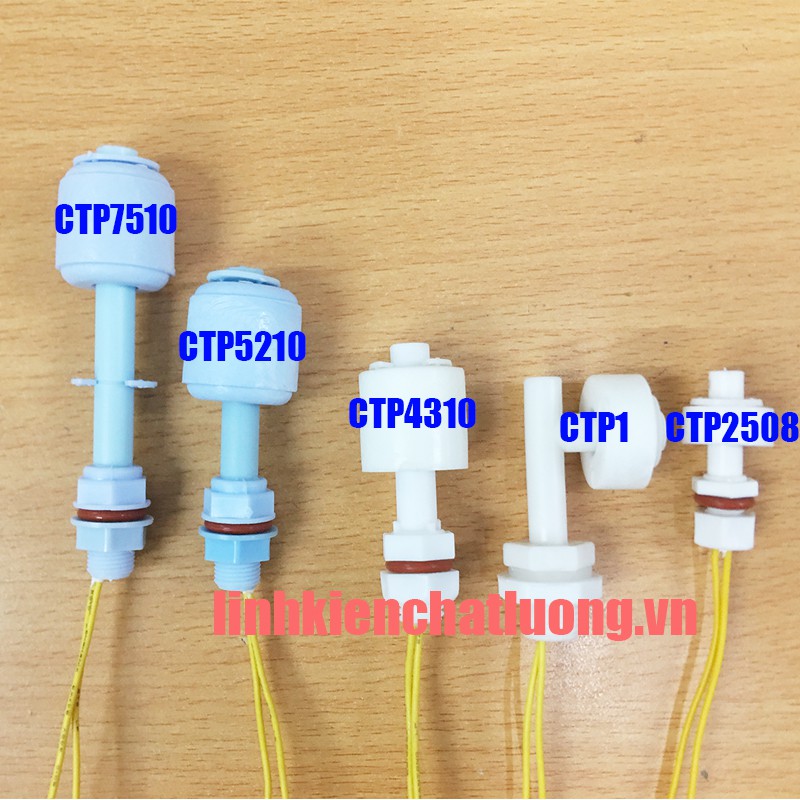 Công tắc phao cảm biến mực nước CTP1 trắng