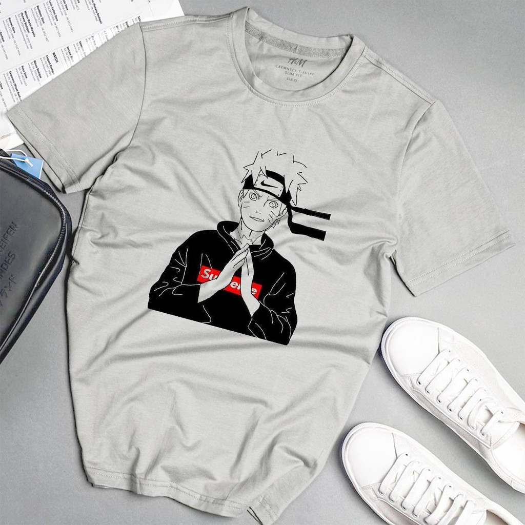 Áo phông nam độc lạ chất phong cách unisex màu xám