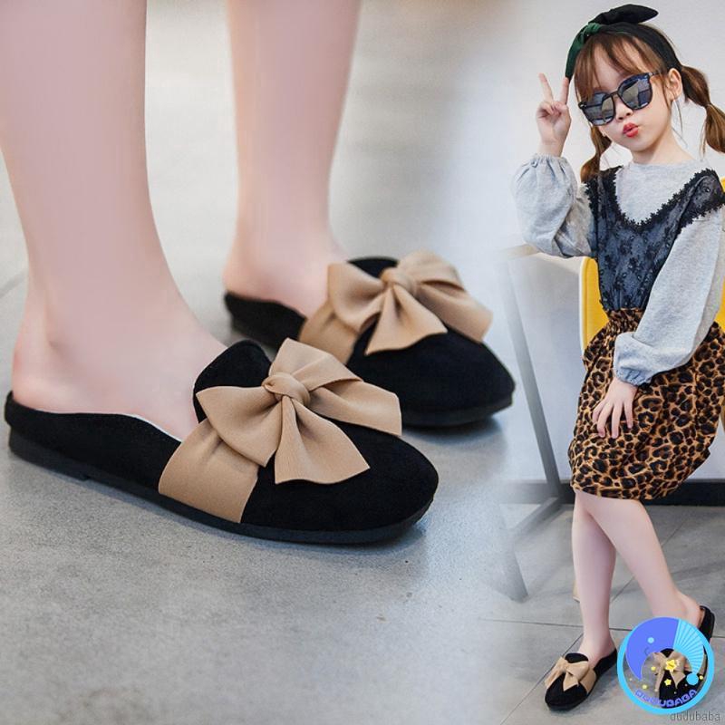Giày Búp Bê Da Pu Đế Mềm Cho Bé Gái