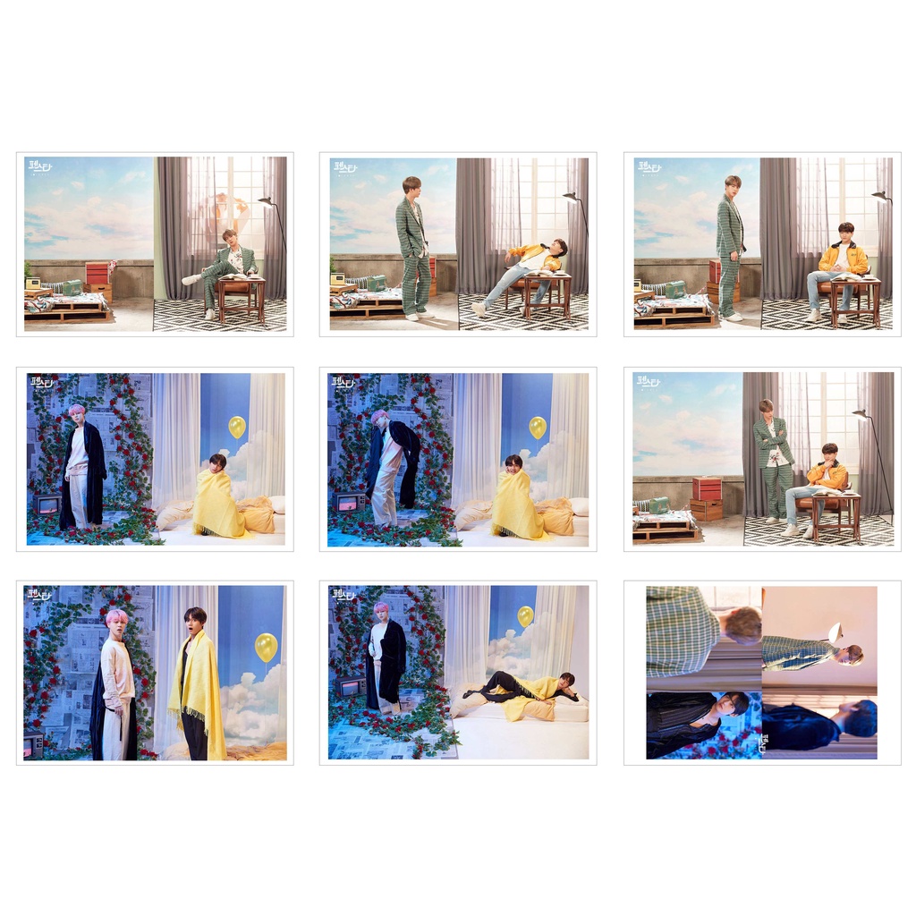 Lomo Card 63 Ảnh BTS - FESTA 2019 Family Portrait