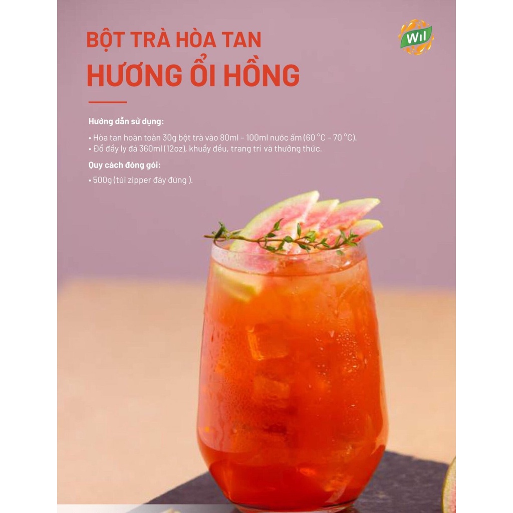 Trà Hòa Tan Wil Ổi Hộp 16 Gói