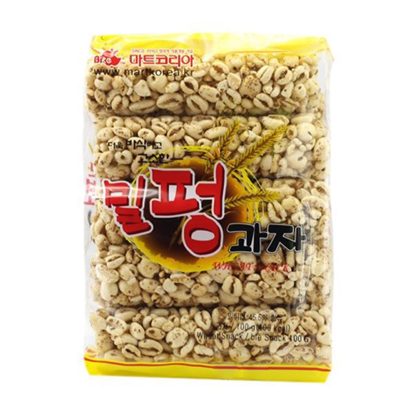 Bánh Từ Bông Lúa Mỳ Gói 100g - Nhập Khẩu Hàn Quốc