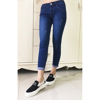 QUẦN JEAN 9 TẤC CO GIÃN LƯNG CAO HÀNG CÔNG TY