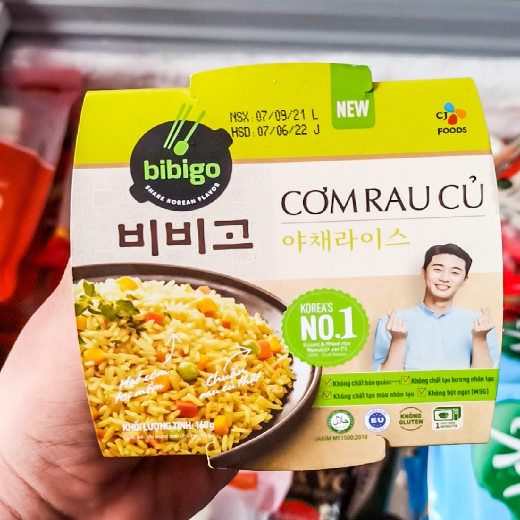 Cơm Rau Củ Hàn Quốc - Bibigo hộp 160G