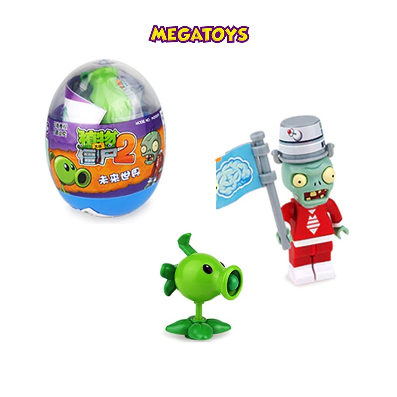 Bộ Sưu Tầm Trứng - Trái Cây Đại Chiến Zombies 2 Trendy Sound Pvz - 050111