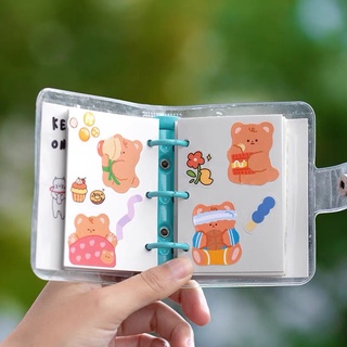 Set 40 Sticker/Nhãn dán gấu nâu cute