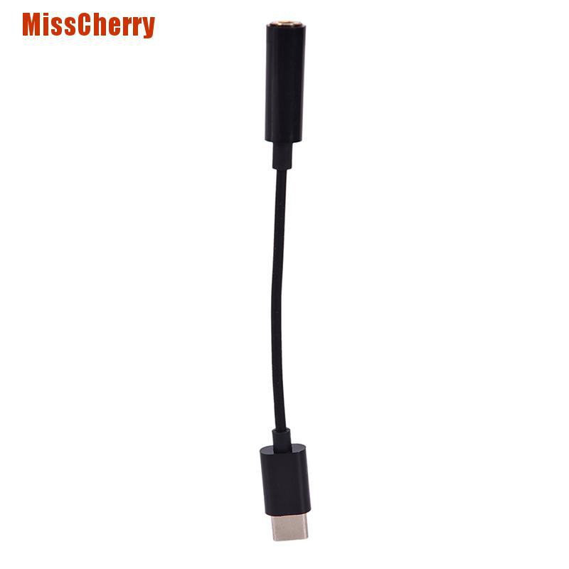 Dây Cáp Chuyển Đổi Cổng Usb Type C Sang 3.5mm Cho Samsung Lg Xiaomi Leeco