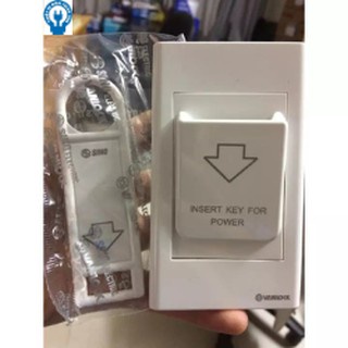 Bộ chìa khóa ngắt điện  20A , SINO - Vanlock hàng chính hãng