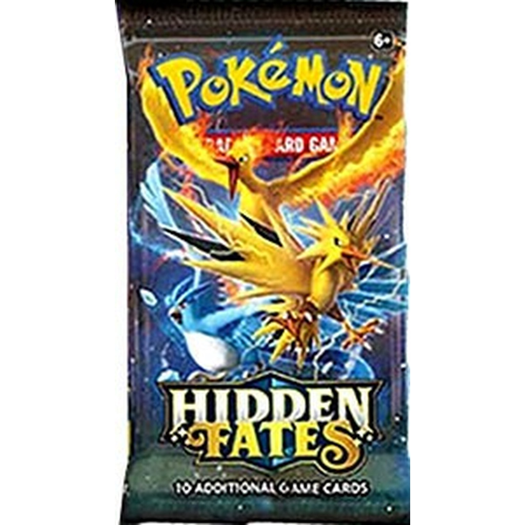 Gói thẻ bài Pokémon TCG - Hidden Fates chính hãng