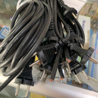 Dây nguồn máy khoan, dây nguồn quạt.