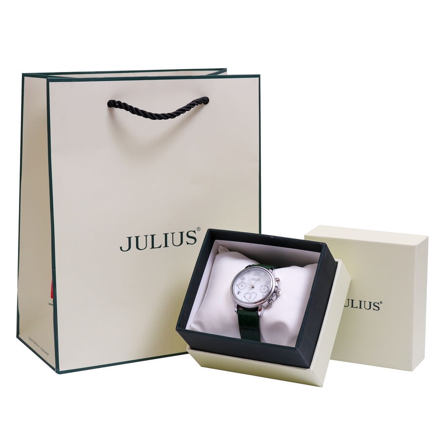 Đồng hồ nữ JULIUS JA-844 dây da | Julius Official