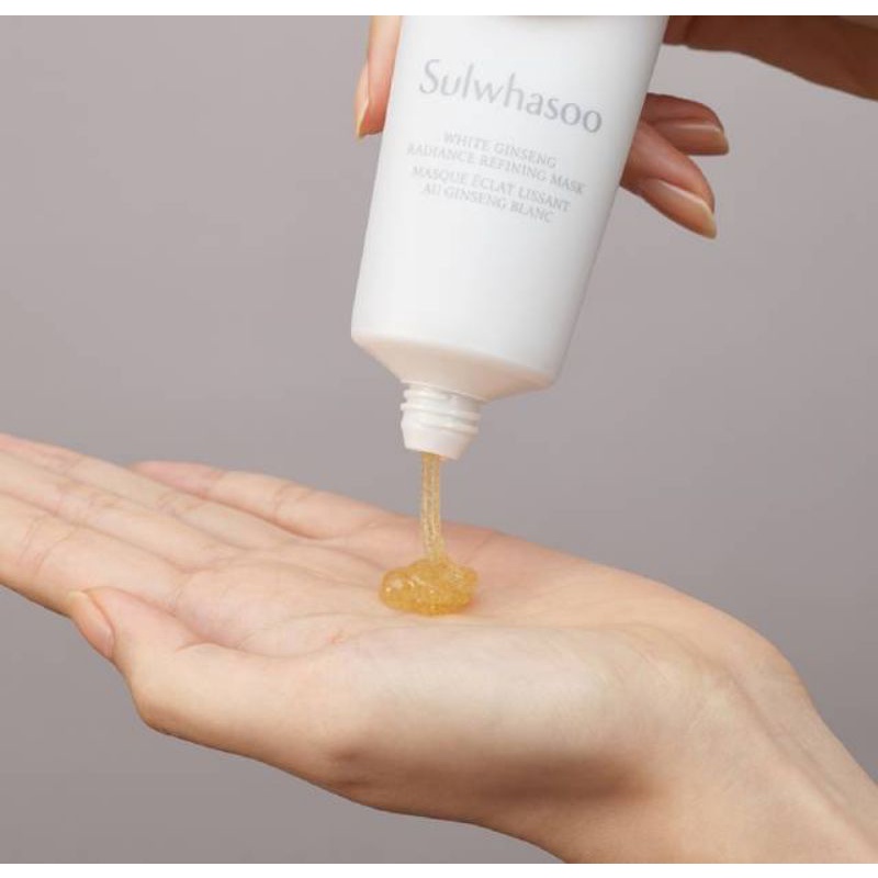 [2025.08] Sulwhasoo Mặt Nạ Bạch Sâm Ủ Trắng Da White Ginseng Radiance Refining Mask Bản Mới 35Ml