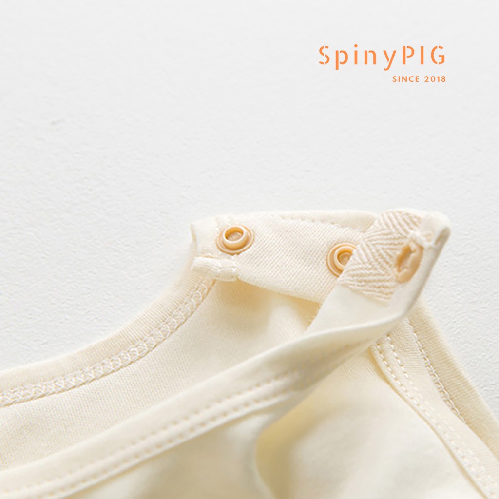 Bộ body cho bé sơ sinh 0-2 tuổi sát nách body chip cotton tự nhiên không chất tẩy nhuộm cho bé trai bé gái mùa hè thu