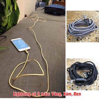 Cáp sạc dây dù 3M cho iPhone/Android