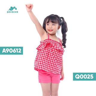 Quần Đùi Bé Gái Bèo Cạp Q0025