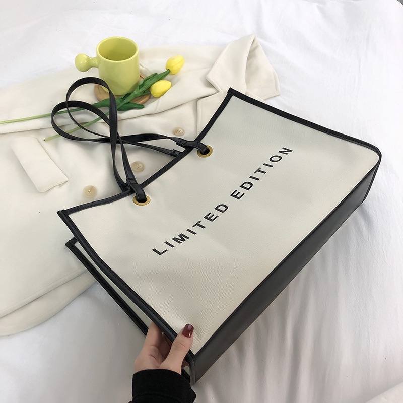Túi xách vải canvas IELGY sức chứa lớn thời trang
