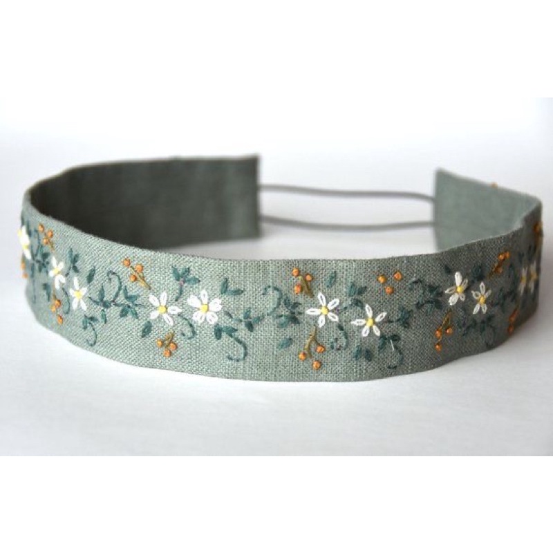 Turban chun thêu tay