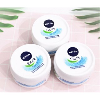 Kem dưỡng ẩm Nivea Soft,200ml, Đức, kem dưỡng da mùa đông - tiệm tạp hóa mẹ Gấu