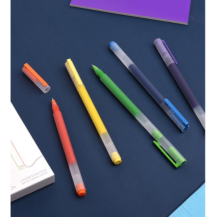 Bút nước ống mực x4 siêu bền nhiều màu ngòi 0.5mm chính hãng