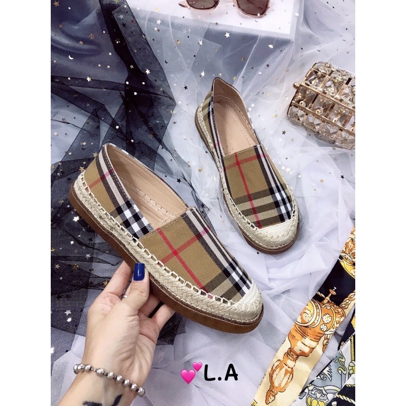 Giày slipon bbr viền cói | BigBuy360 - bigbuy360.vn