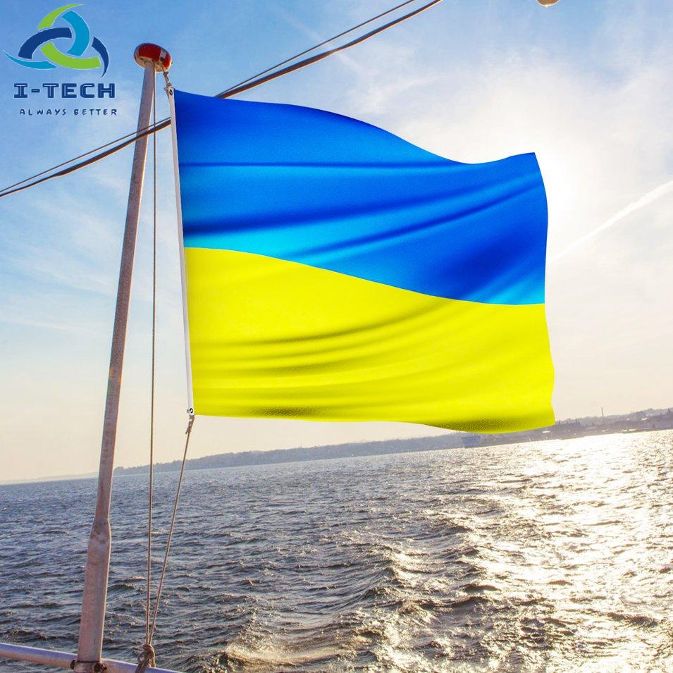 90*150cm Flag Ukraine National Flag Banner Office Activity Parade Festival Home Decoration Ukraine Country Flag