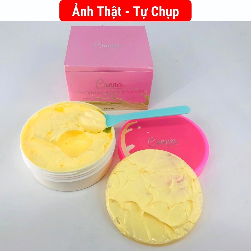 Kem Body KBC000123 CANNES Dưỡng Trắng Da Hương Nước Hoa Dịu Nhẹ (200g)