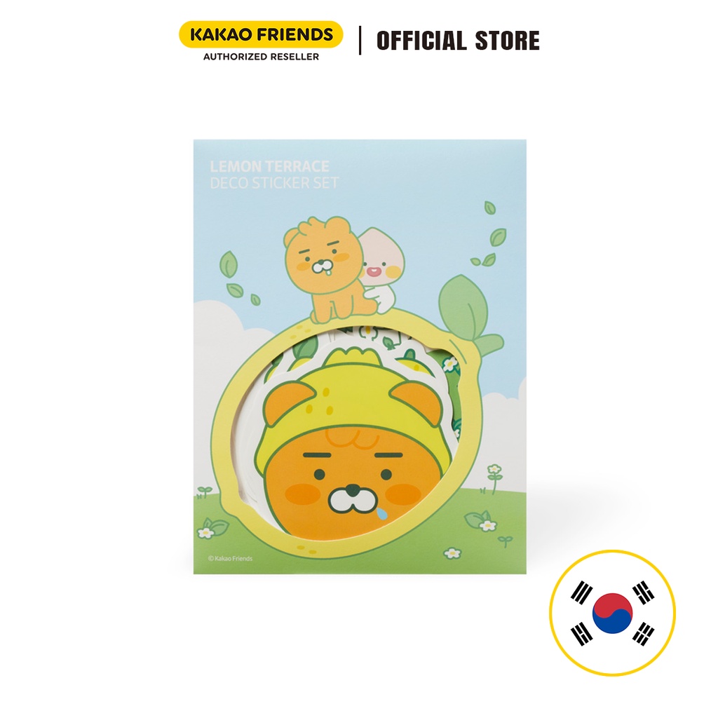 Sticker Dán Sổ Kakao Friends Lemon Ryan