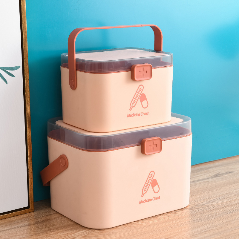 Multi-layer medical storage box with a lot of capacity