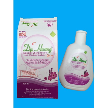 Dung dịch vệ sinh phụ nữ Dạ Hương Tím Lavender (100ml)