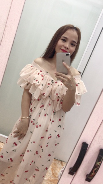 ĐẦM MAXI BÈO NGỰC CỔ TIM (nhiều màu Khách đặt hàng ib shop check hàng còn-hết nhé) | BigBuy360 - bigbuy360.vn