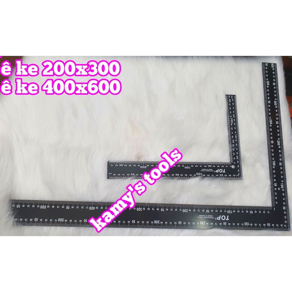 Thước góc vuông êke TOP 200X300mm TB-6503 400x600mm TB-6501